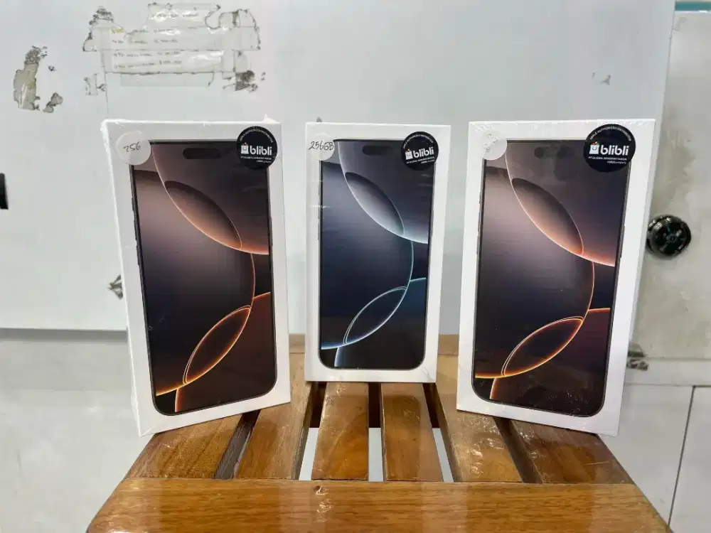 New iphone 16 promax 256 ibox