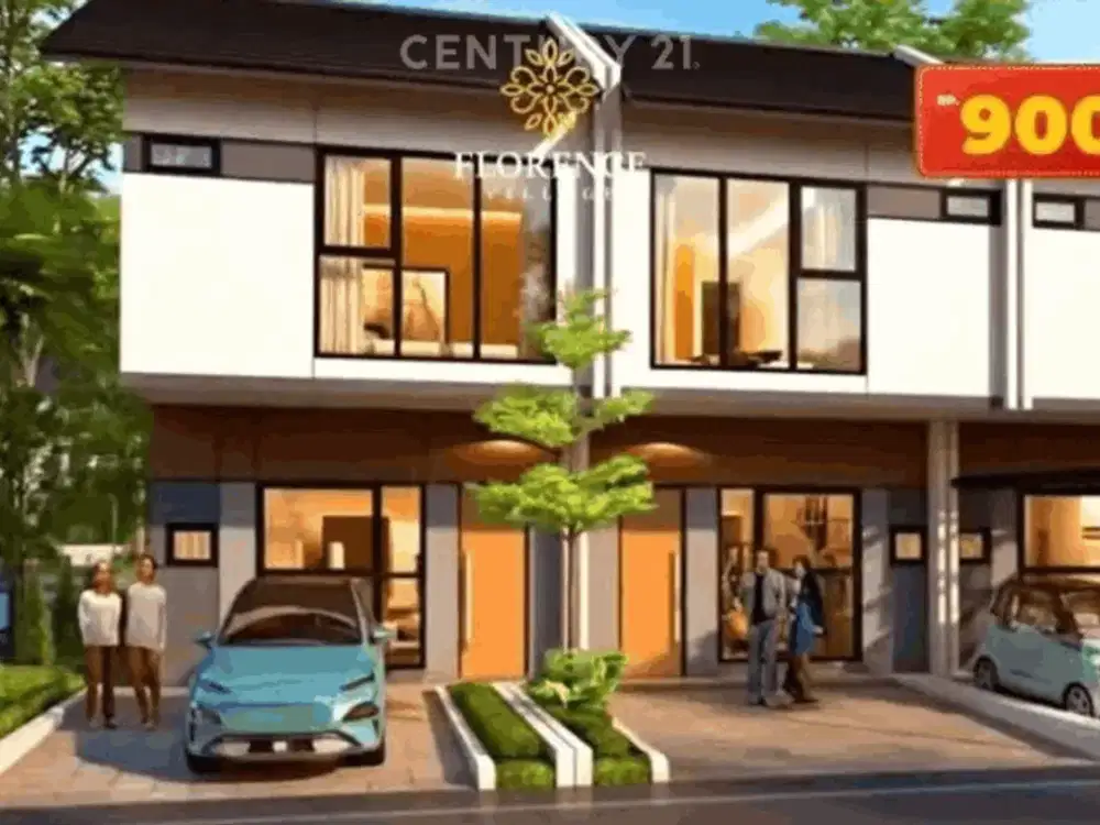 Rumah Hanya 900Jutaan Florence Village Cakung Jakarta Garden City