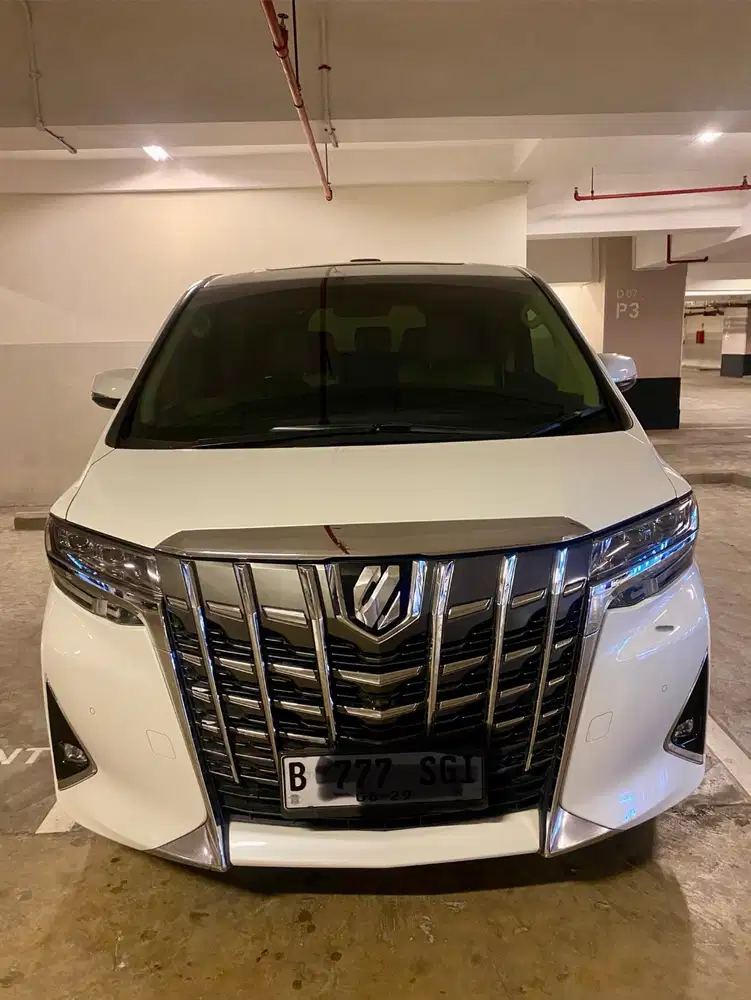 Dijual Alphard G putih 2019