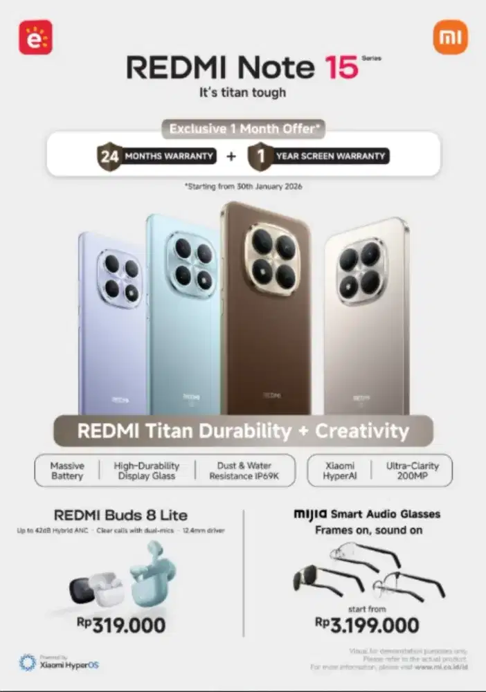NEW REDMI NOTE 15 SERIES