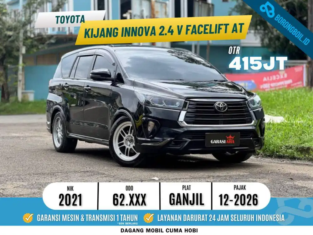 Toyota Kijanh Innova V 2.4 At Diesel
2021/2022 Upgrade