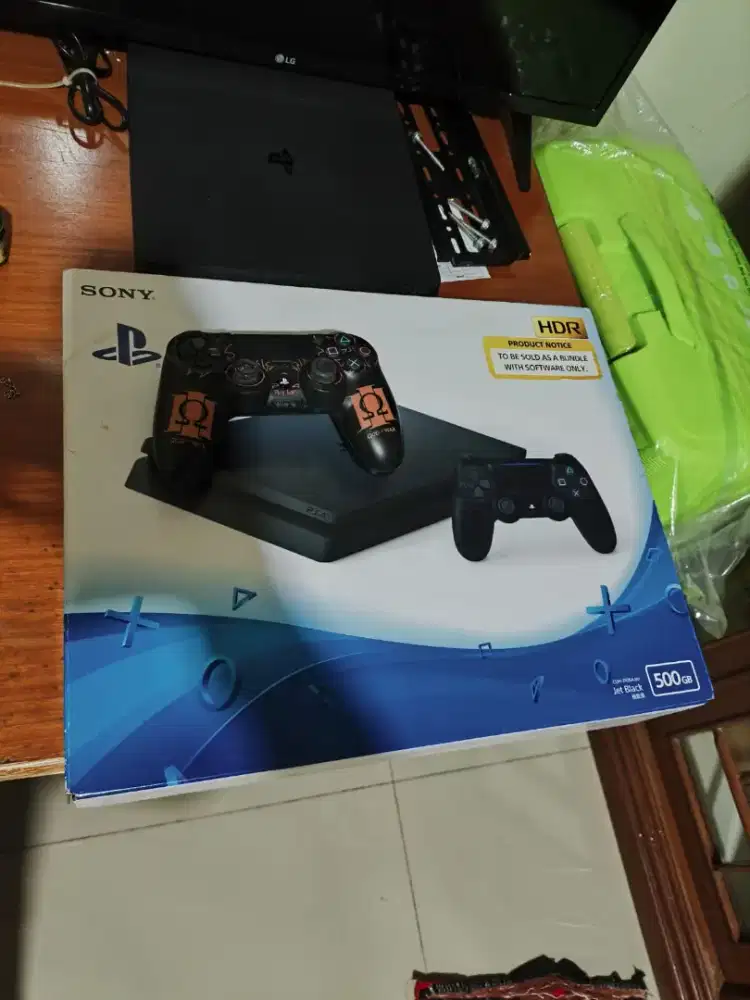 Ps4 slim 500gb cuh1206a jetblack