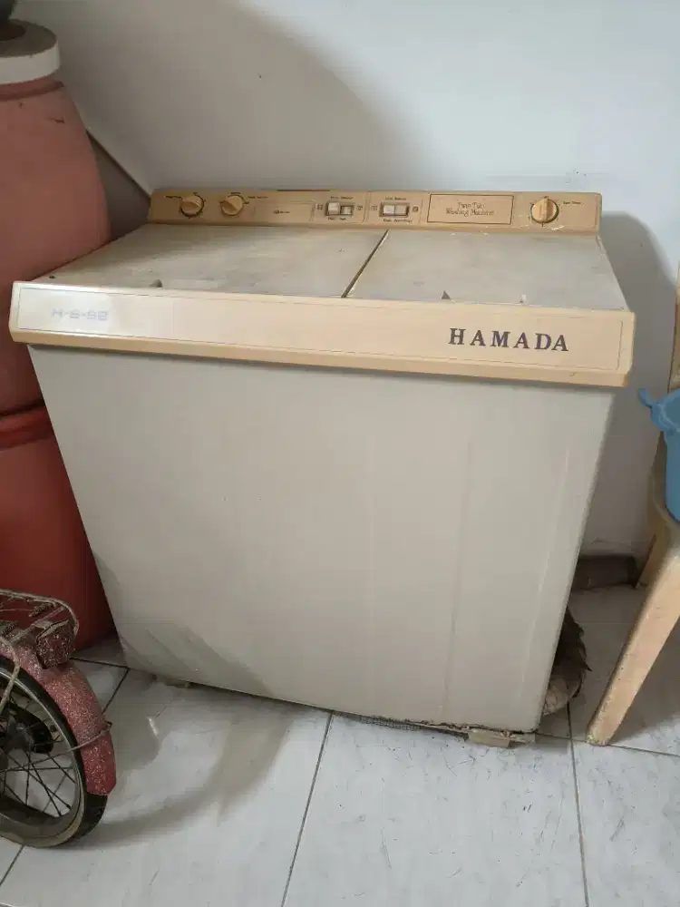 Mesin Cuci Hamada 2 tabung
