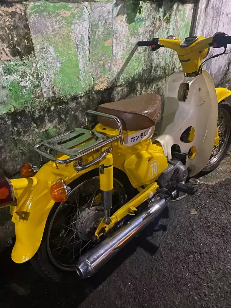 C70 1980 lengkap akur ke mesin