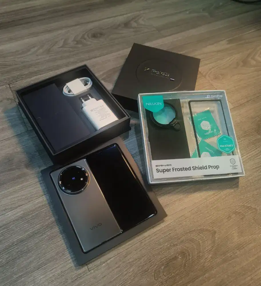 Vivo X Fold 5 Grey 16/512 gb mulus fullset bonus XFold V2429