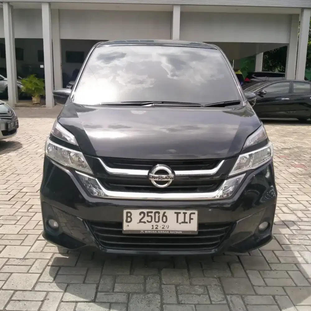 NISSAN SERENA NEW 2.0X A/T 2019 HITAM MET TGN1 ORIGINAL TERAWAT BAIK