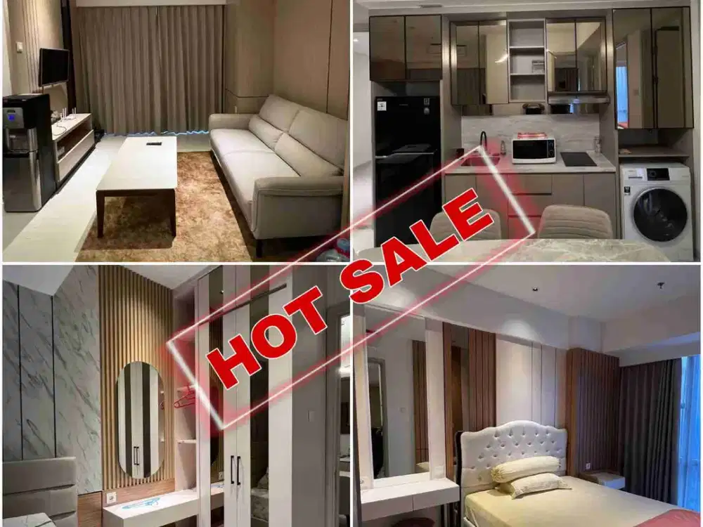 Murah, Apartemen Laviz 2 BR Full Furnish Interior, Dkt Lariz