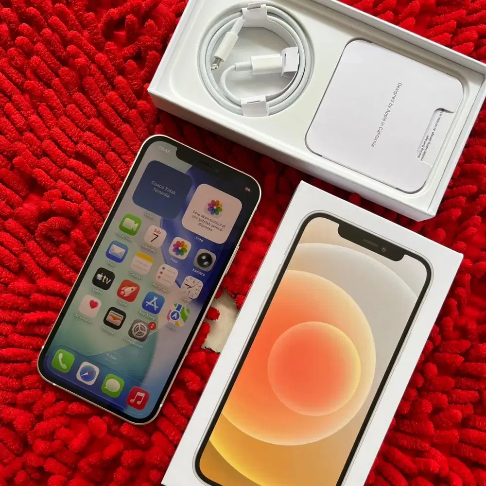 IPhone 12 128GB Second inter Jaringan all Operator