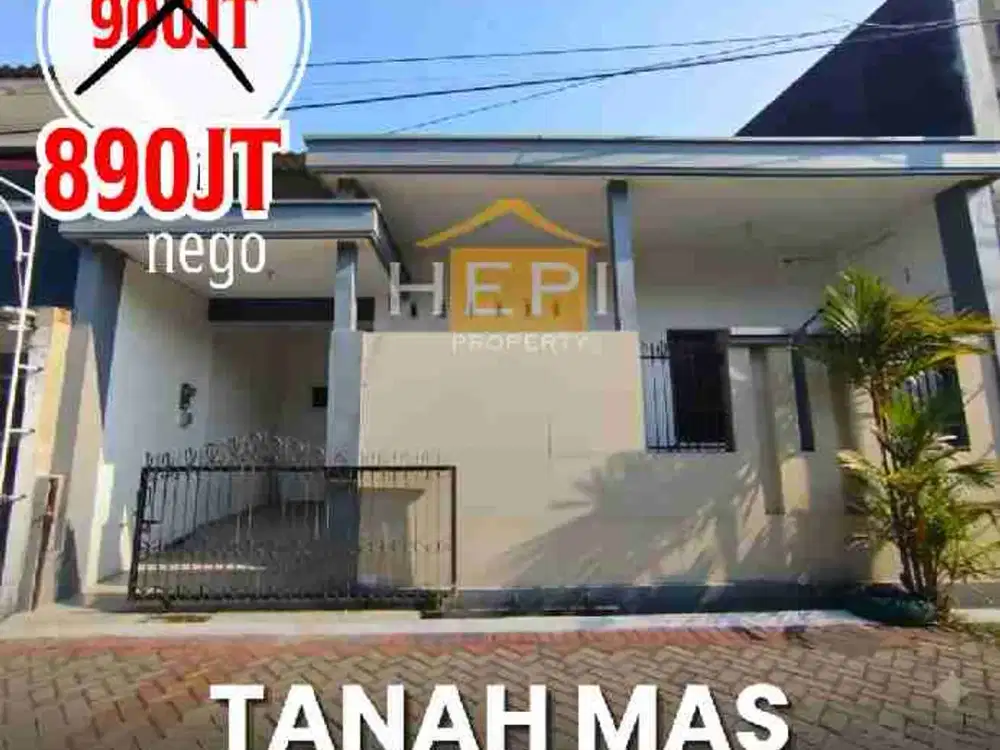Di Jual Rumah Cantik di Tanah Mas Semarang