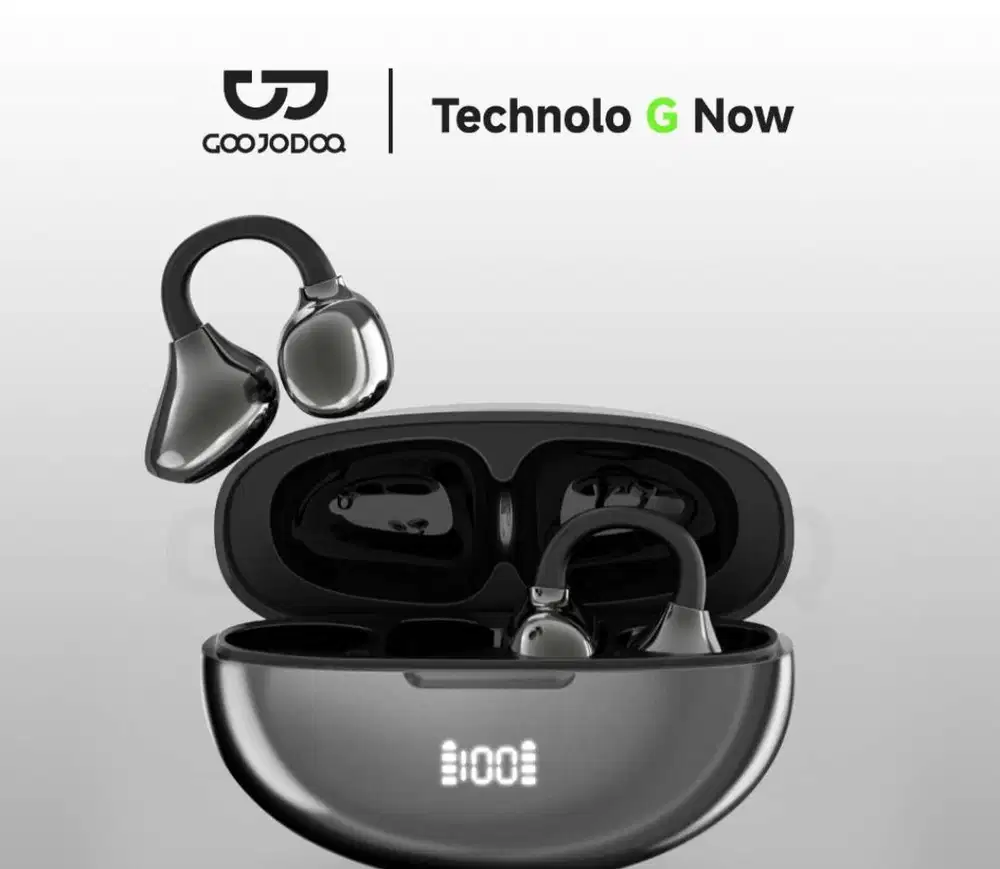 Earphone Bluetooth Clip-On Goojodoq