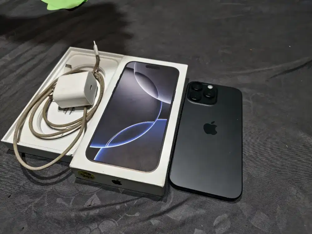 Iphone 16 promax 256 garansi resmi beacukai