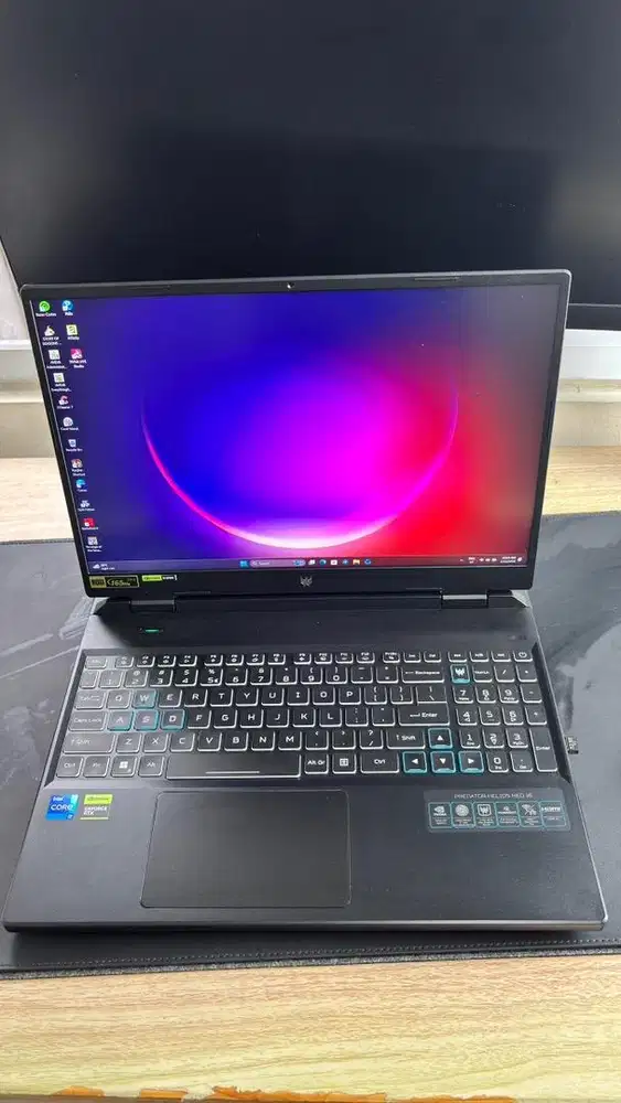 Acer Predator helios neo 16 inch RTX 4060 RAM 16GB SSD 1TB