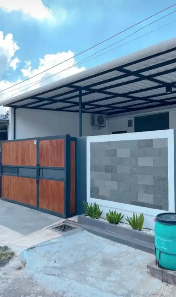 Kanopi alderon minimalis