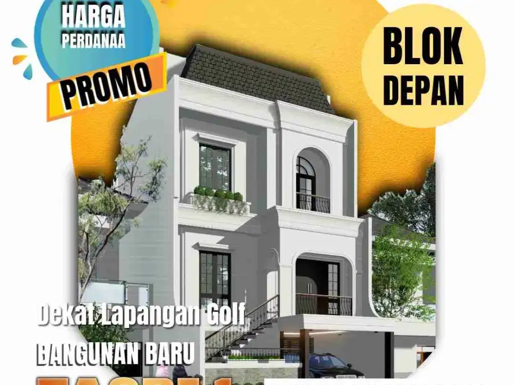 Rumah baru 3 lantai komplek Tasbi 1 / tasbih 1
