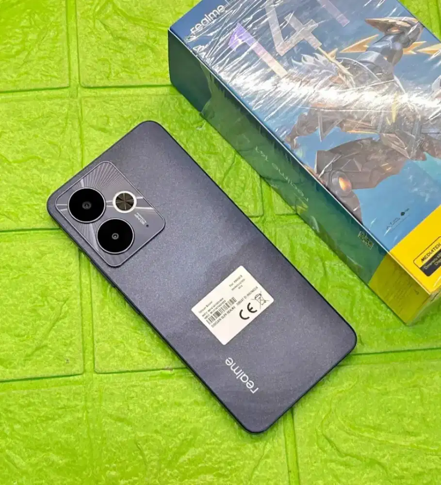 Realme 14T ram 8+10 internal 128 baterai 6000 fullset