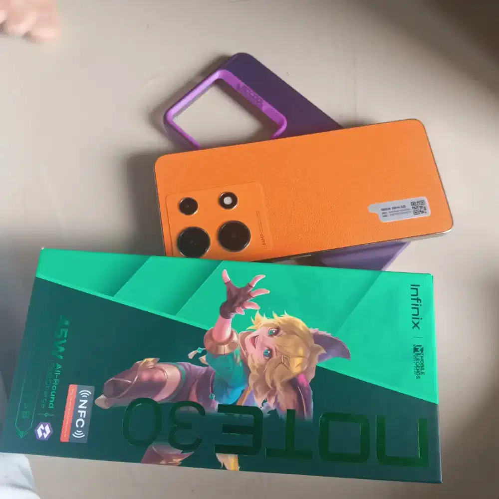 Hp Infinix ram 8/256 fullset mulus no minus