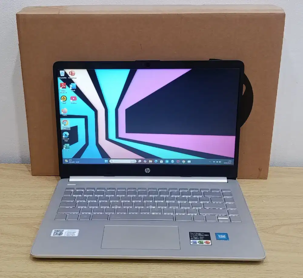 HP 14s-dq3xxx Prosesor Intel Celeron N4500 Ram 8GB SSD 256GB