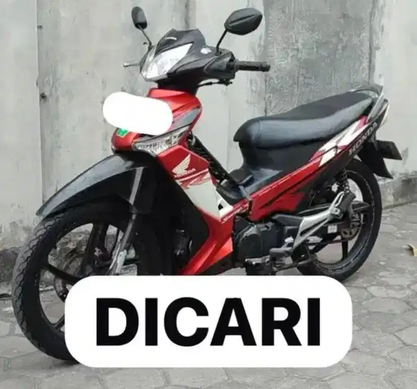 Di Cari Supra X 125 Double Disk DD Tahun 2007 Ke Atas Supra X 2009
