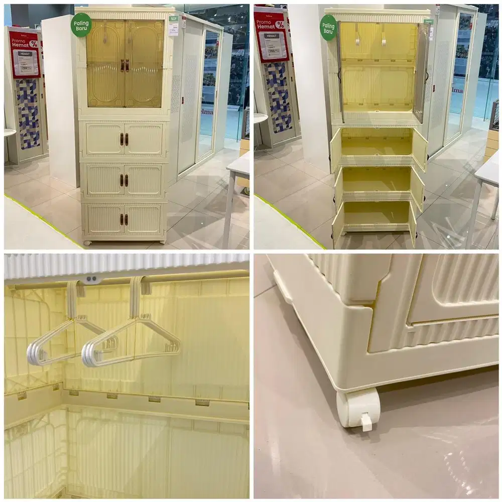 LEMARI BAJU ANAK-ANAK PLASTIK