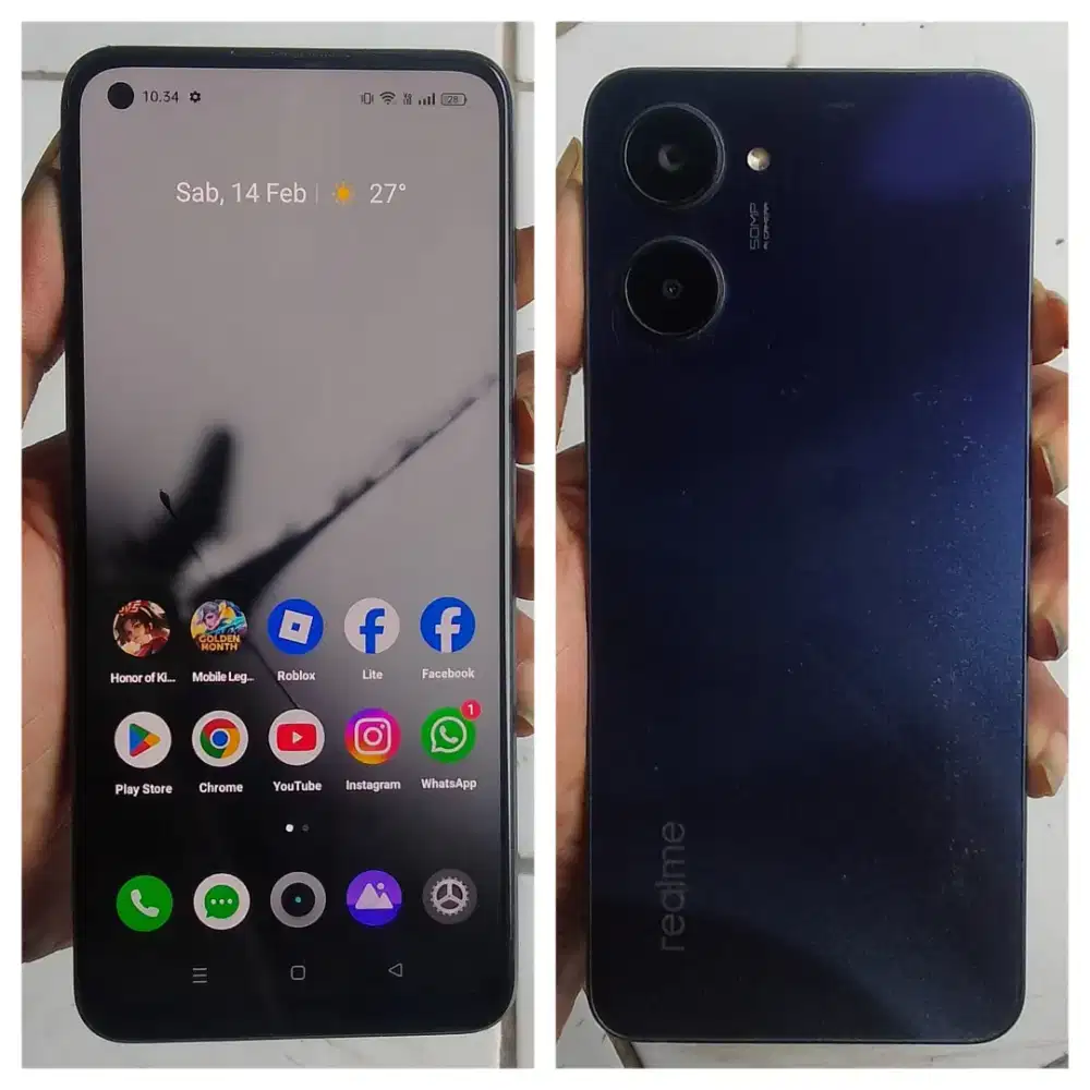 Realme 10 8/128Gb Super Amoled Normal Segel