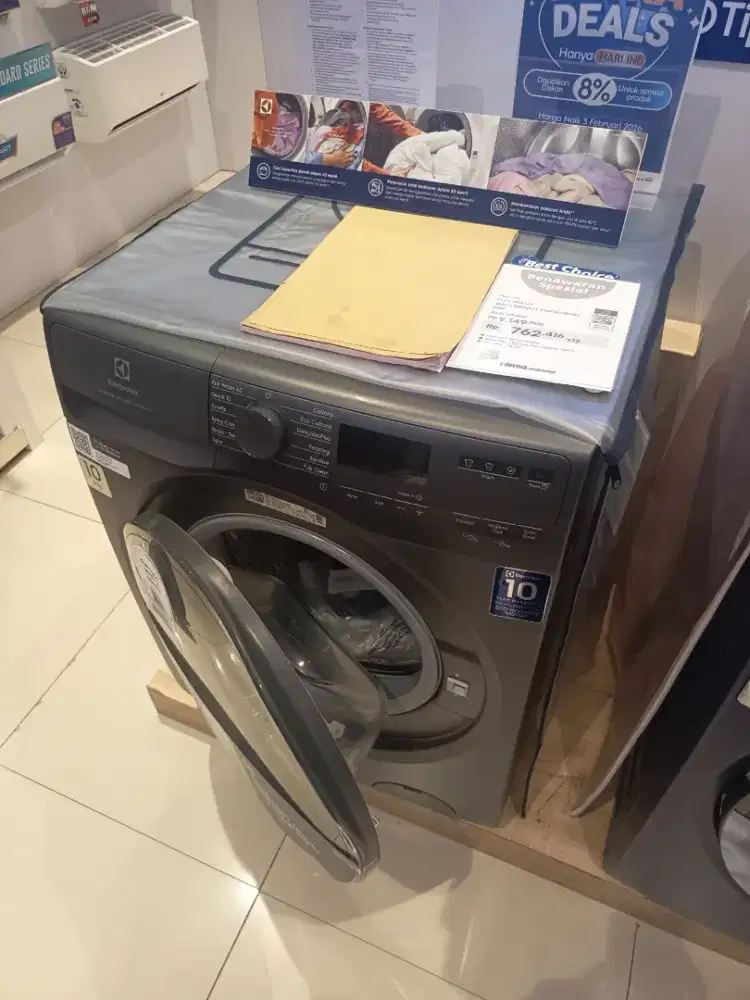 MESIN CUCI ELECTROLUX FRONT LOAD 10KG