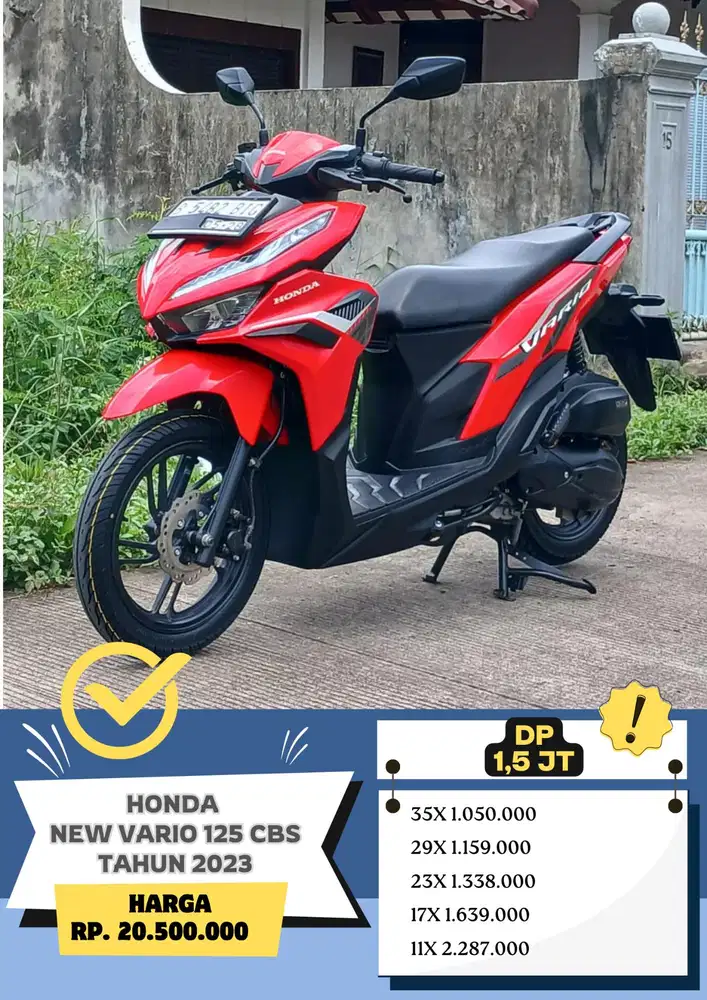 READY HONDA NEW VARIO 125 CBS Tahun 2023
