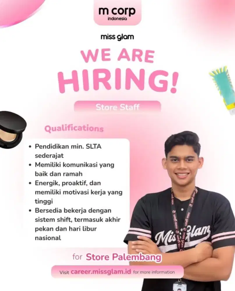 Loker Staff Store Miss GLAM Radial
