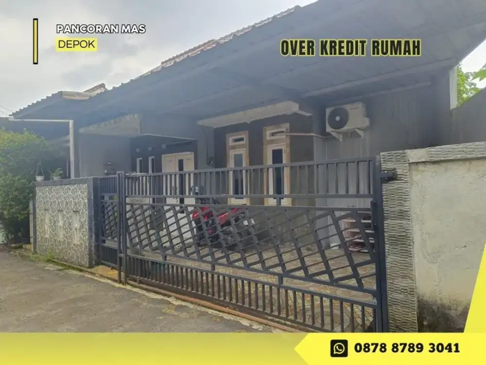 Jual Take Over Rmh dkt Tol 149JT di Permata Rubby 3 Pancoran Mas Depok