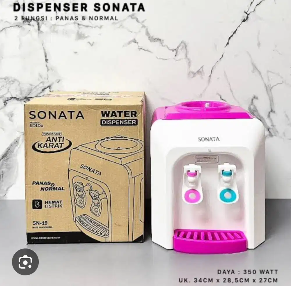 BARU - DISPENSER AIR MERK SONATA by BOLDE
