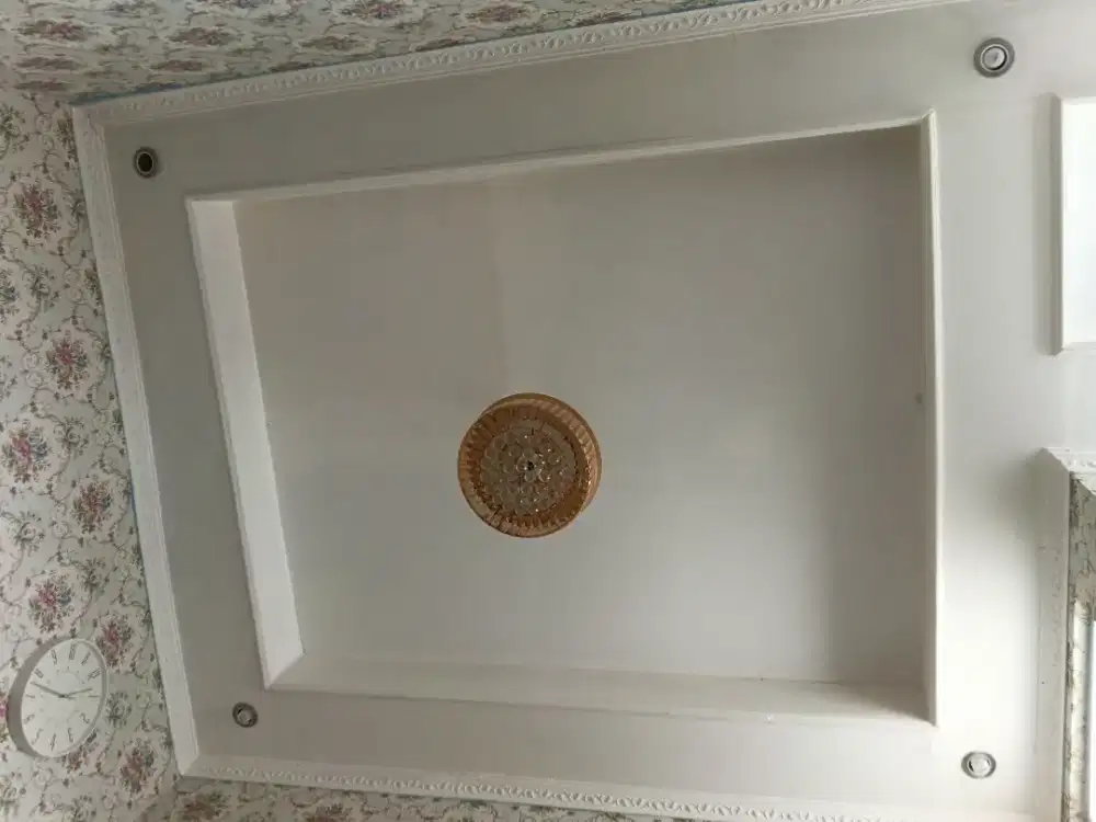 Jual Lampu Christal Untuk Ruang Tamu Ada Kipas