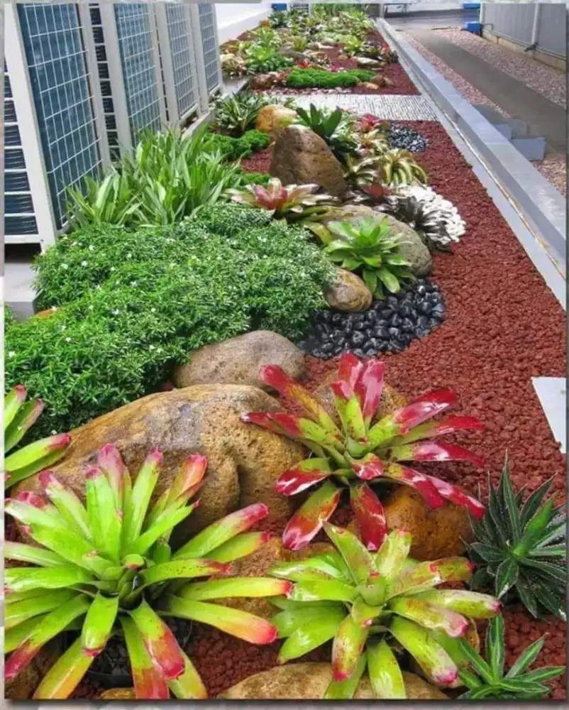 Jasa pembuatan taman kering taman korea taman sintetis dll #40