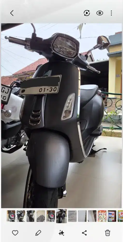 Dijual Vespa sprint 2019 mulus