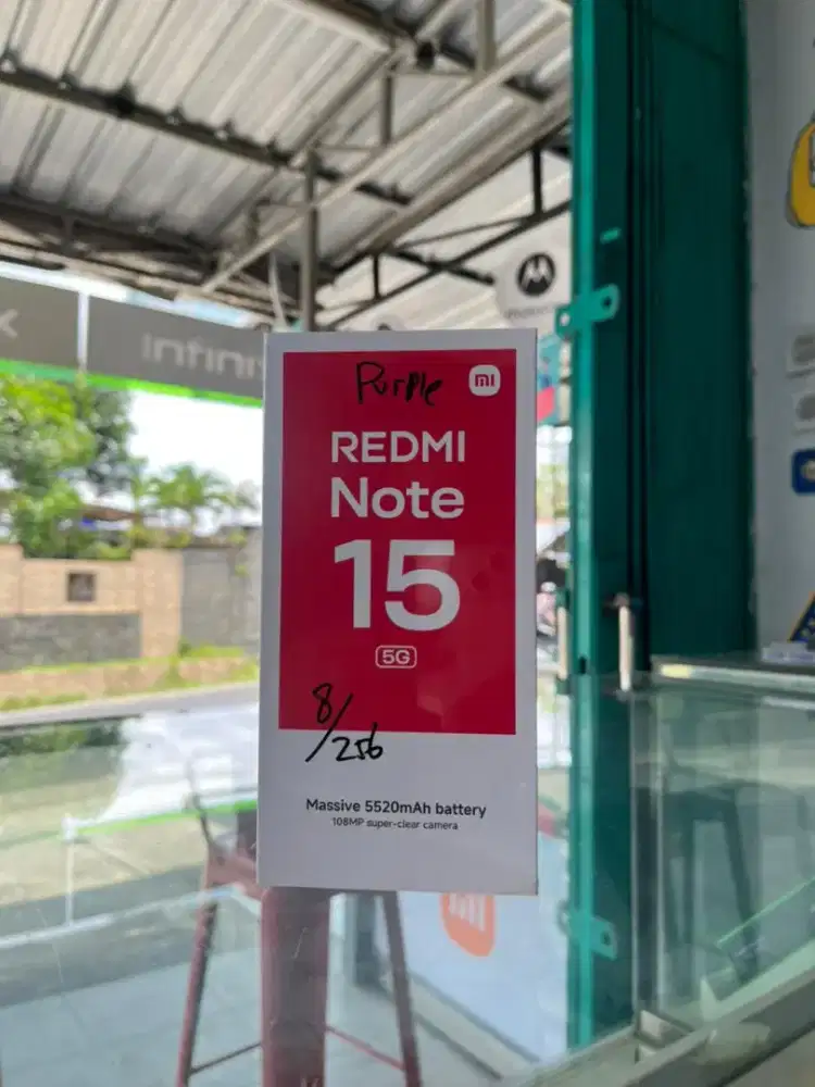 PROMO !! REDMI NOTE 15 5G RAM 8/256GB FREE ONGKIR
