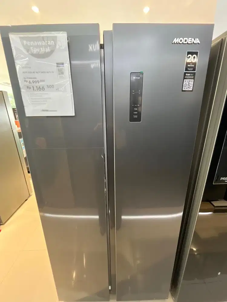 Cicilan Kulkas MODENA Side by Side 467L