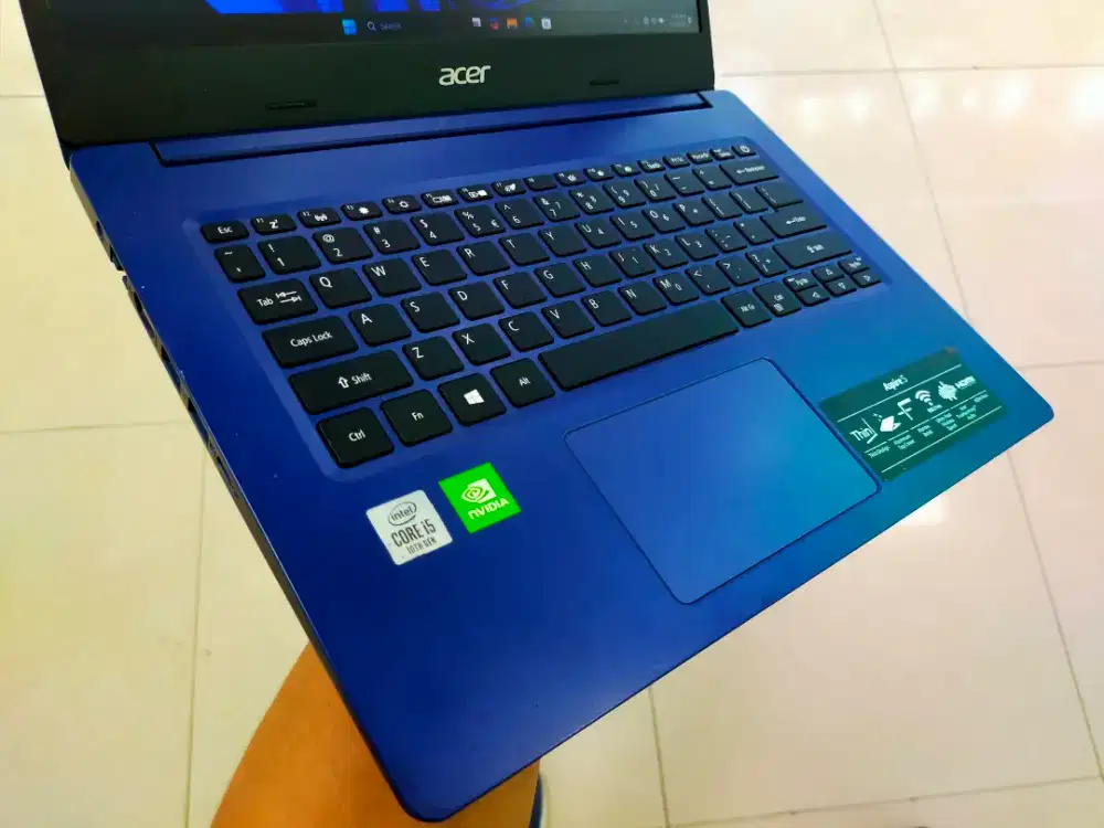 Dijual laptop Acer Aspire 5 Intel core i5 gen 10 ram 8GB SSD 512GB Win