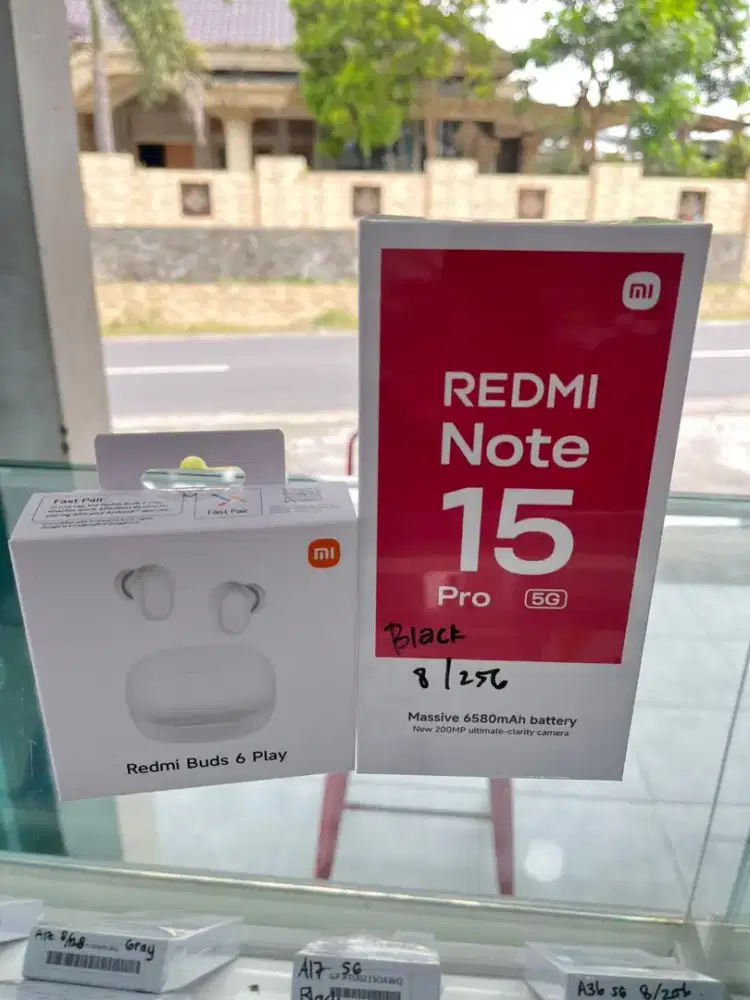PROMO!! REDMI NOTE 15 PRO 5G RAM 8/256GB FREE REDMI BUDS 6 PLAY