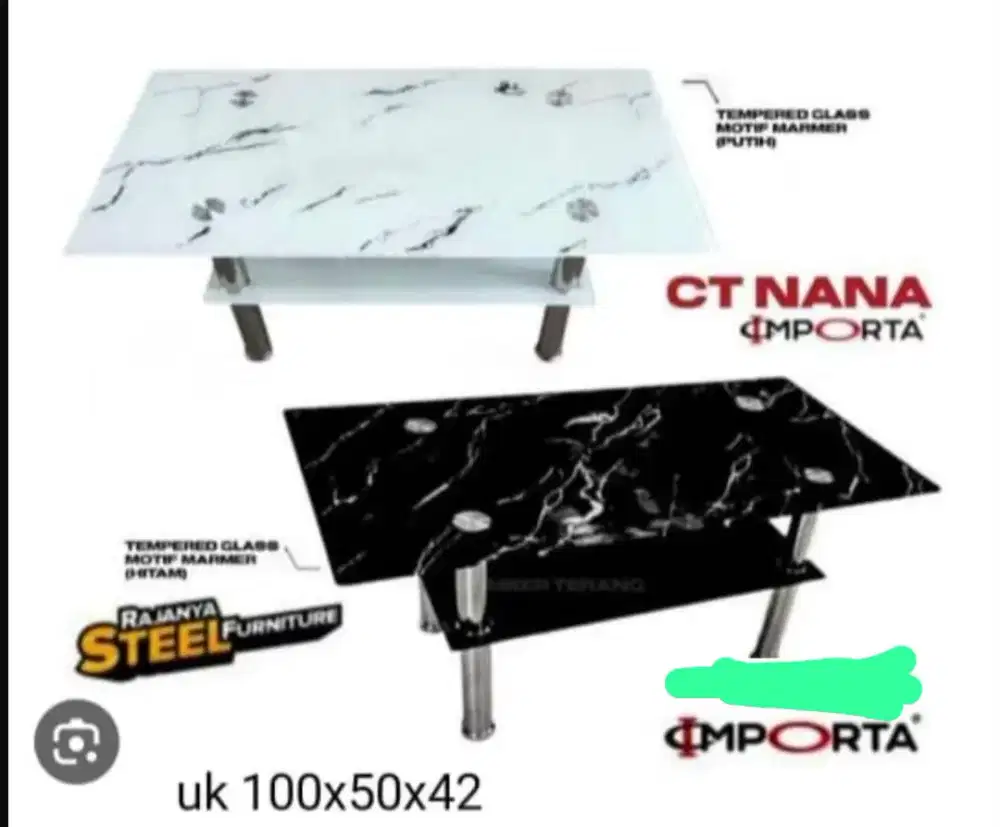 meja sofa tempred glass model mar-mer