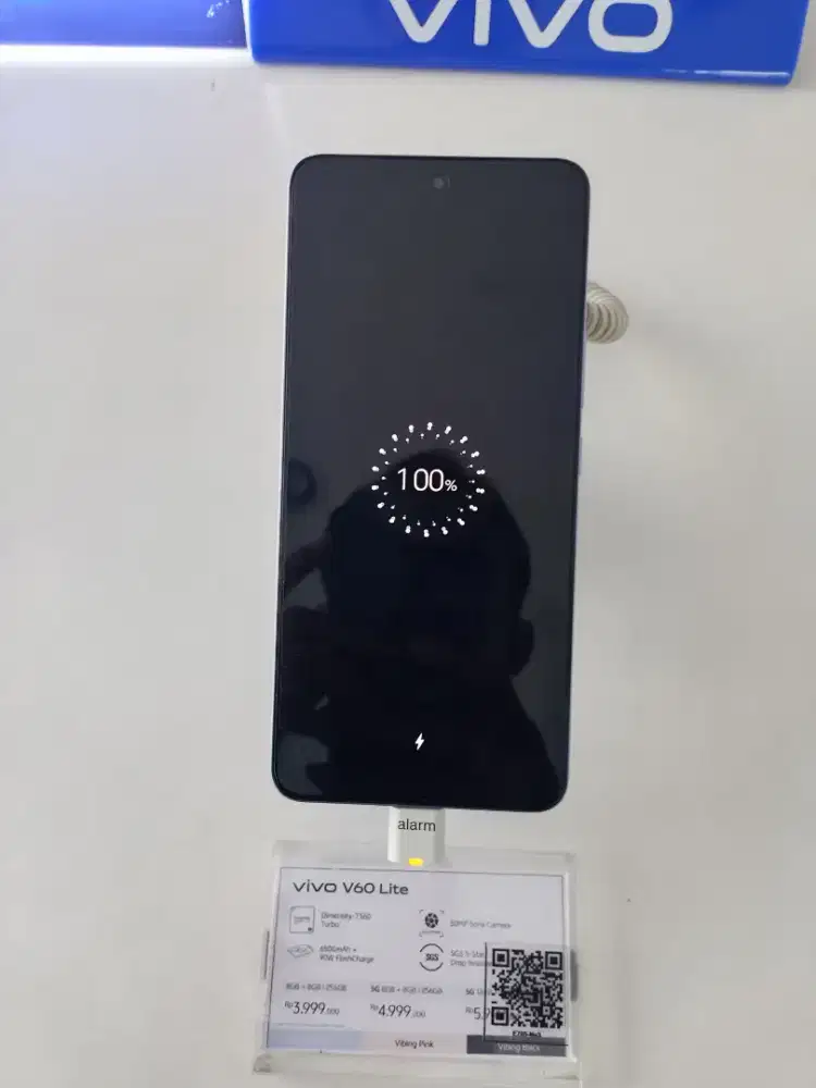 Vivo v60 lite Cicilan bunga 0% free 1 bulan tenor 9bln