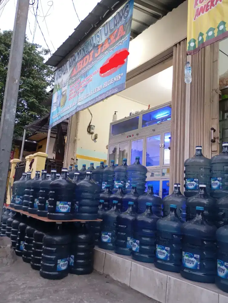 Di jual cepat depot isi ulang