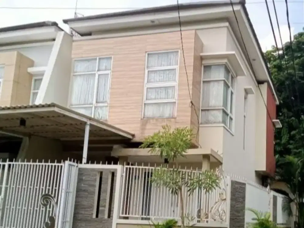 ‼️SIAP HUNI, FULL FURNISHED‼️ RUMAH HOOK MANYAR INDAH MODERN MINIMALIS. DEKAT KLAMPIS, SEMOLOWARU, NGINDEN, MERR, dsb.