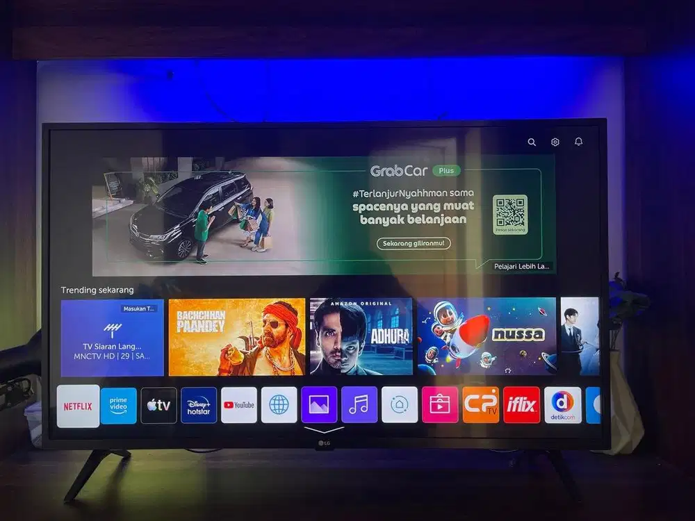 Smart TV LG 43 inch mulus no minus