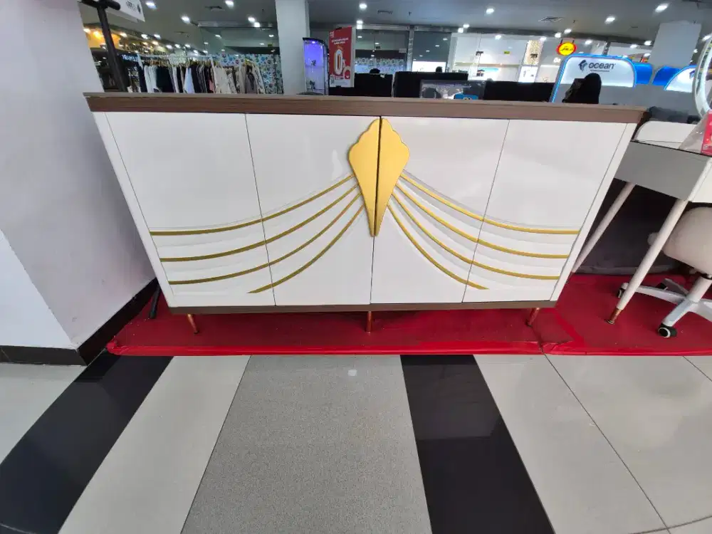 BUFFET KONSUL MINIMALIS PROMO CREDIT BUNGA 0% FREE 1KALI CICILAN