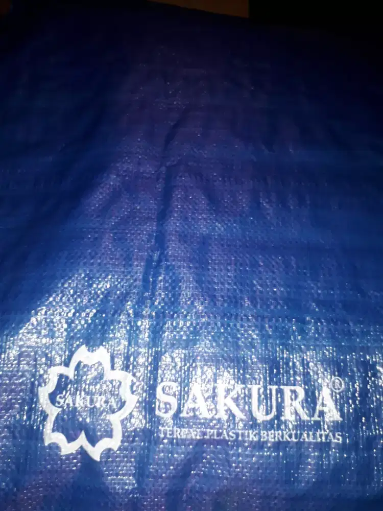 Terpal sakura panjang 12 meter