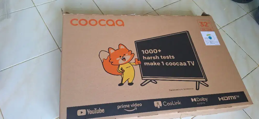 Tv android coocaa 32