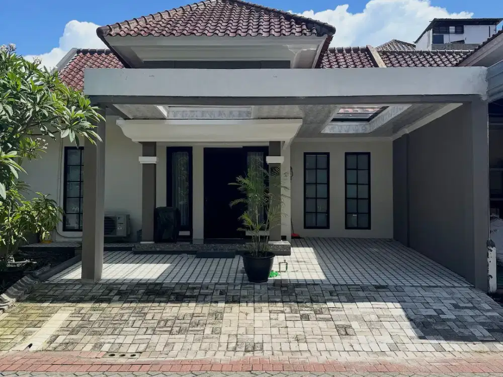 Murah Rumah 1 Lantai Semi Furnish Sudah Renovasi di Royal Park Citraland