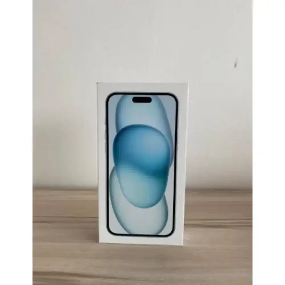 iPhone 15 blue biru BNIB garansi resmi tAm iBox gdn Blibli