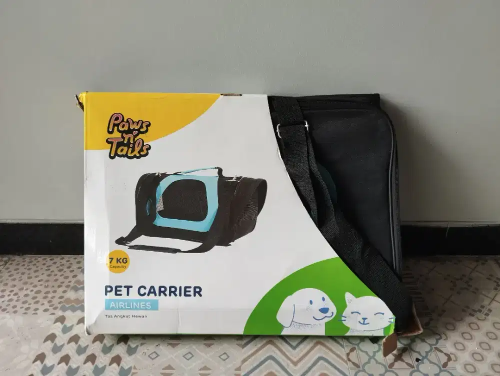 Paws N Tail (Ace Hardware) - Tas Travel Hewan Peliharaan Kucing dll