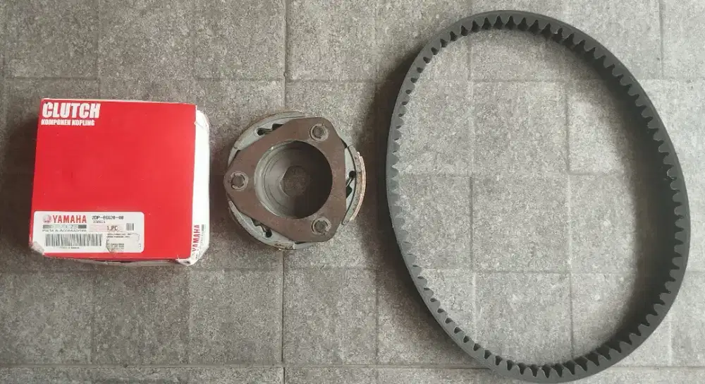 Vanbelt dan kampas ganda (clutch) yamaha all new Aerox 155 original