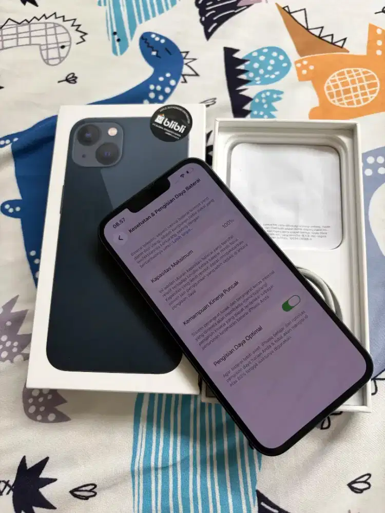 Iphone 13 128GB Black BH 100