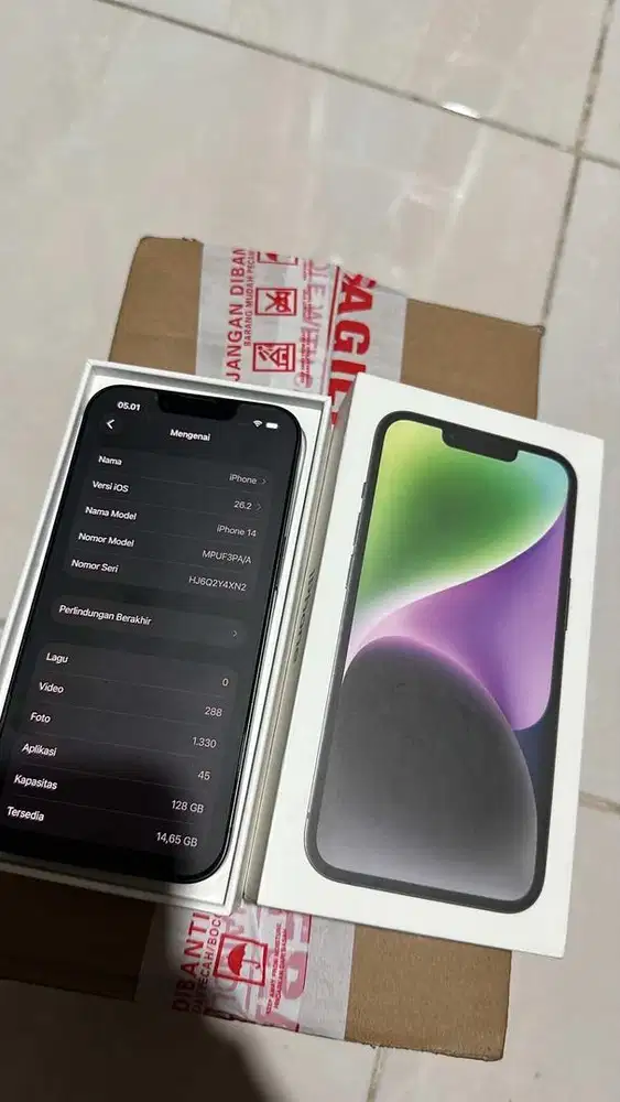 Iphone 14, 128 Ibox
